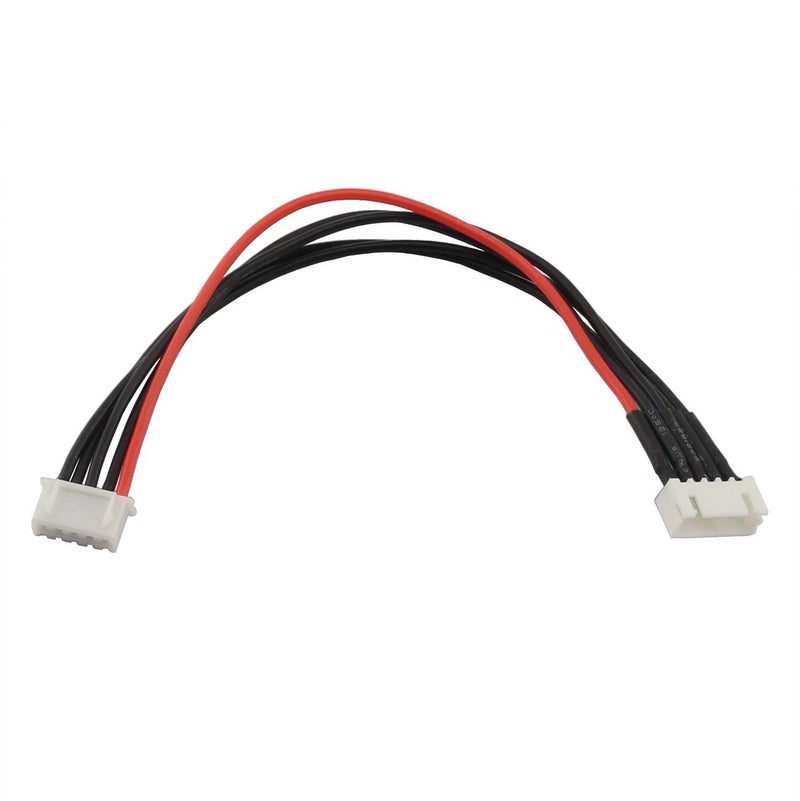 RuiLing 2pcs 15cm JST-XH 4S LiPo Balance Power Cable Connector 22AWG Extended Charging Wire Male Female Plug for RC Drone FPV Quadcopter Rechargeable Lipo Battery Charger DIY - Image 3